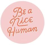 Magnet BE A Nice Human xs Magnetic Car Sticker Decal Bumper Magnet Vinyl 5"