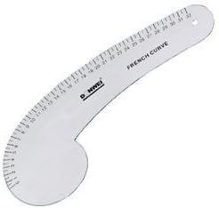 French Curver Ruler ~ 12 by Lance Rulers