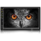 Double Din Car Stereo, 7 Inches Touch Screen Car Radio MP5 MP3 Player,Supports Bluetooth/AM/FM/Rear Camera/USB/TF with Remote Control by Ironpeas