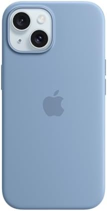 Amazon.com: Apple iPhone 15 Plus Silicone Case with MagSafe - Clay