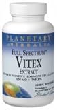 Planetary Herbals Full Spectrum Vitex Extract -- 500 mg - 120 Tablets