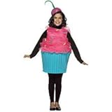Girls Cupcake Costume - Child Medium