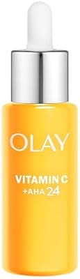 Olay vitamin c + aha24 daytime dark spot serum, com vitamina c, ahas e niacinamida para um tom de pele brilhante e uniforme, 40ml