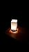 Finether Minimalist Wood Desk Lamp | Table Lamp with Fabric Shade Modern Bedside Lamp for Bedroom, Living Room, Office
