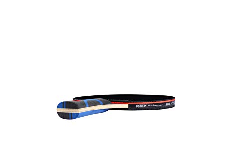 JOOLA Infinity Edge - Tournament Performance Ping Pong Paddle w/ Pro Carbon Technology - Black Rubber on Both Sides - Competition Ready - Table Tennis Racket for Advanced Training - Designed for Speed