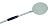 GI Metal Turning Pizza Peel with Black Handle (47 Inches)