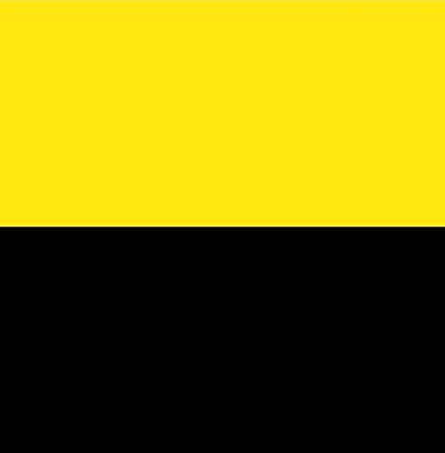 STARWARS 2 PACK SET OF PREMIUM QUALITY HEAT TRANSFER VINYL SHEETS 15" X 1 Foot (12 INCHES) YELLOW, AND BLACK. PACK OF 2 12X15 HTV VINYL IRON ON SHEETS