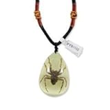 REALBUG Spider Necklace, Glow in the Dark, Large
