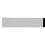 Ekena Millwork FLT03X01X96 3 1/4-Inch W x 1-Inch P x 96-Inch L Flat Trim Moulding