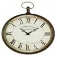 Vintage Style Oval French Wall Clock Galerie du Gaston