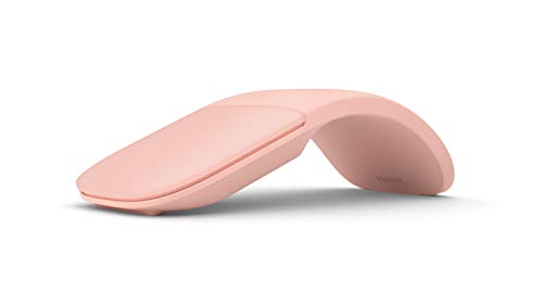 New-Microsoft-ARC-Mouse--Soft-Pink Microsoft ARC Mouse – Soft Pink. Sleek,Ergonomic Design, Ultra Slim and Lightweight, Bluetooth Mouse for PC/Laptop…