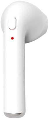 Leaden Mini Stereo Earbuds Wireless Bluetooth Earphone HBQ-i7 V4.1 Headset In-Ear Headphones Hands-Free Calling for iPhone 7 7 plus 6 6S Android SmartphonesTablets( Single Right Ear) (White-R)