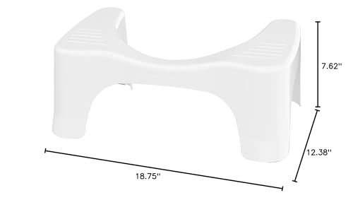 Squatty Potty Simple Curve Toilet Stool.