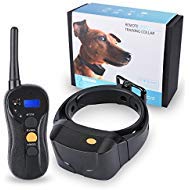 Magisor Dog Training Collar Rechargeable IPX7 Waterproof Shock Collar For All Dogs,Tone/Vibra/Shock