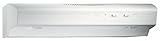 Broan QS136WW Allure Range Hood, 36-Inch, White on White