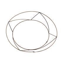 floral supplies Raised wire wreath round rings holly mossing Christmas frame - (20 Pack, 12 Inch)