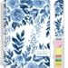HARDCOVER Academic Planner 2019-2020: (June 2019 Through July 2020) 5.5 Daily Weekly Monthly Planner Yearly Agenda. Bonus Bookmark, Pocket Folder and Sticky Note Set (Blue Bloom)