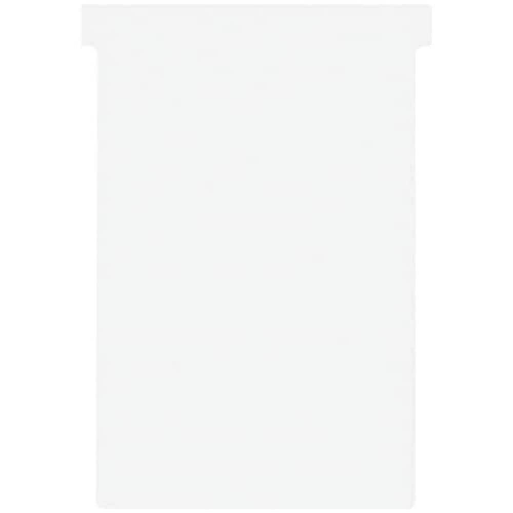 Nobo T-Cards A110 White Size 4 (Pack of 100)