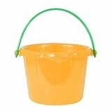 Sand Bucket Small Yellow PVC-Free 1.25 Liter(colors may vary)