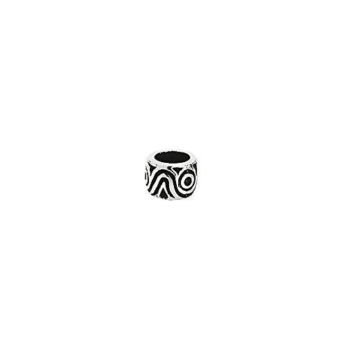 NKlaus 925 Sterling Silver Celtic Gothic bead for braids chains and beard Vercana 7141