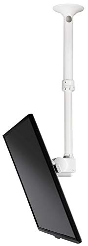 Atdec TH-3070-CTSW Ceiling Mount with Short Drop Length for Displays up to 143-Pound, White - Thumbnail 7
