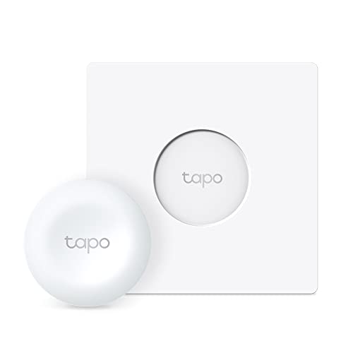 S200D Smart Remote Dimmer Switch, Smart Button, Benutzerdefinierte Aktionen, Felixible Montage Und Steuerung, Lange Batterielebensdauer, Tapo hub Erforderlich