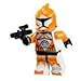 LEGO Star Wars Minifigure - Orange Bomb Squad Trooper with Blaster Gun (7913)