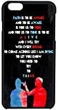 Twenty One Pilots Lyric 2 iPhone 6 Case / iPhone 6s Case (Black Plastic)