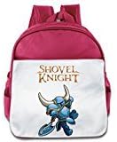 Fennessy Custom Cute Shovel Awesome Gameplay Knight Kids School Bag Backpack For 1-6 Years Old Pink