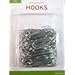 A&A Decor Christmas Ornament Hooks (Silver, 1.5 inch)
