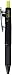 Pilot Down Force Ballpoint Pen, 0.7 mm, Black Body, Black Ink (BDW-40F-B)
