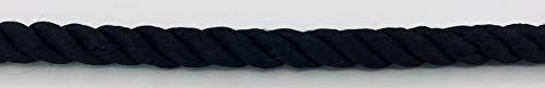 Trimplace Black 8MM Twist Cord - 10 Yards