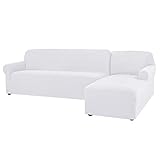 CHUN YI Stretch Sectional Couch Covers Soft L