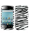 Black White Zebra Hard Plastic Case Cover For Huawei Ascend 2 M865