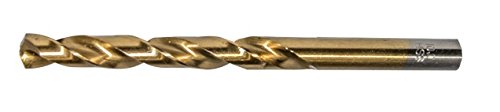 Heller Tools 293020 "0950" Steel Drill Bit of HSS, Gold, 81 x 9.5 x 125 mm, Set of 10 Piece