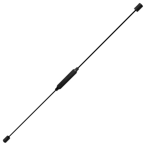Sport-Tec Schwingstab für Tiefenmuskulatur, Schwungstab für Vibrationstraining flexibel inkl. Übungsposter, 160 cm