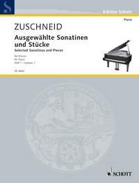 Sonatines et morceaux choisis pour piano: zur Verwendung neben jeder Klavierschule progressiv geordnet und bezeichnet. piano.