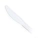 Comfy Package 400 Light-Weight White Disposable Plastic Knives
