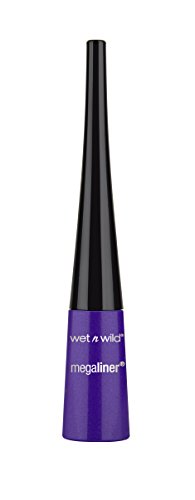 wet n wild Megaliner Liquid Eyeliner, Electric Purple, 0.118 Fluid Ounce (Pack of 3)