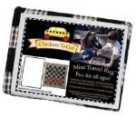 Mini Travel Checker Rug Game