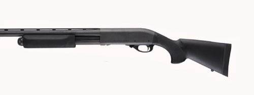 Hogue Rubber Overmolded Stock with Forend for Remington 870, 12" L.O.P.