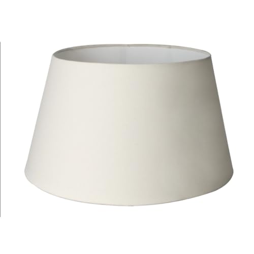 Cúpula de Abajur Grande 20cm x 25cm x 30cm Tecido Algodão Soquete Nacional Ref 33 (Bege)