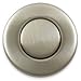 Single Outlet Garbage Disposal Turn On/Off Sink Top Air Switch Kit in Satin Nickel. Compatible with any Garbage Disposal Unit and Available in 25+ Finishes by NORTHSTAR DÉCOR. Model # AS010-SN