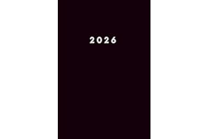 Bougie's Accessories 2026 Planner: January 2026-December 2026, Daily Weekly and Monthly Organizer, Black, 6"x9"