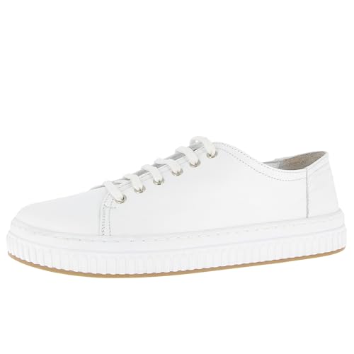 Andrea Conti Damen Low Top Sneaker, weiß, 36 EU