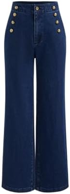 Jeans for Men Fashion Y2k Gradient Color Straight Wide Leg Denim