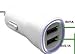 ChoiceMMed Choicelife Rapid Dual Portal USB Car Charger Adapter for Android and Apple Devices
