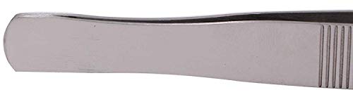 Xelparuc 18.9 Inch Extra Long Stainless Steel Curved Tip Tweezer for Aquarium Fishtank, Reptiles Snakes Lizard, Python