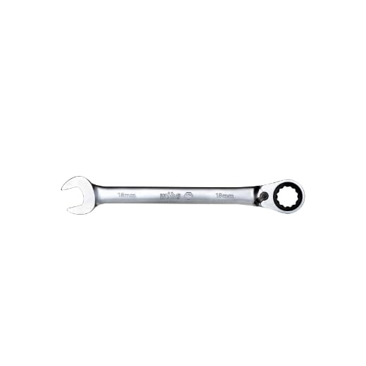 303-118 Reversible Ratcheting Combination Wrench 18 mm