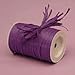 Purple Matte Raffia Ribbon, 1/4